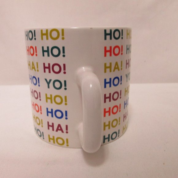 Kate Spade Saturday Ho! Ha! Yo! Mug Cup Microwave & Dishwasher Safe - Picture 8 of 13